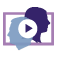 Webinar Icon depicting play button